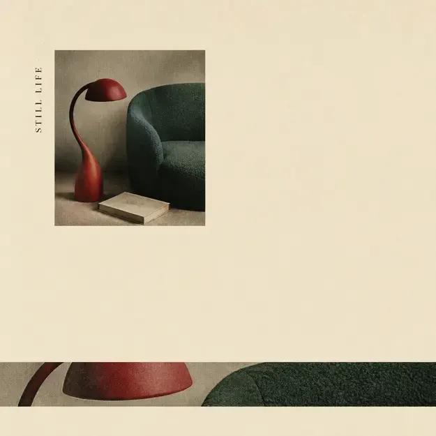 Lamp and reading chair in the Quiet Editorial style