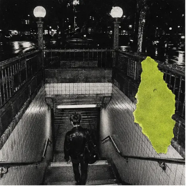 Subway entrance in the Flash Zine style